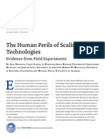 The Human Perils of Scaling Smart Technologies