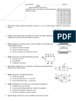 Test Circuite Numerice - 1