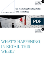C10RS Lecture 5 Retail Marketing Creating Value - Buying, Logistics and Marketing 2022 - MY