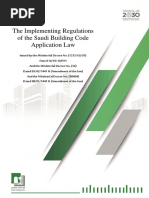 The Implementing Regulations of The Saudi Building Code Application Law