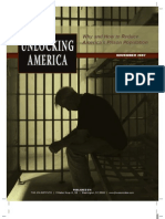 Unlocking Unlocking America America: Why and How To Reduce America's Prison Population