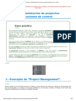 Tema 2 Gestión y Administración de Proyectos Mediante Aplicaciones de Control