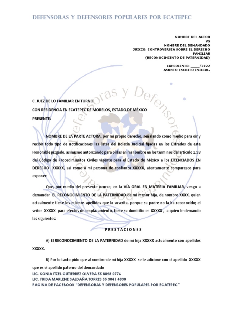 demanda-reconocimiento-de-paternidad-pdf-demanda-judicial
