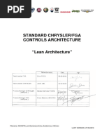 Standard Chrysler - FGA Controls Architecture