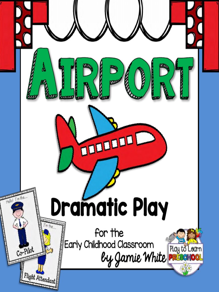 Dramatic Play Airport | PDF | Baggage | Airport for Airport Dramatic Play Free Printables