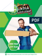 The LMS India Super League 2023 Team Ownership INFO PACK