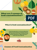 What Are 3 Causes of Food Contamination