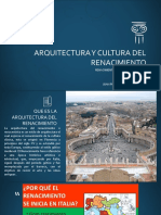 Arquitectura y Cultura Del Renacimiento EXPOSICION