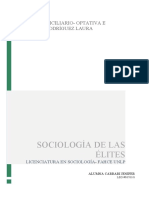 Sociologia de Las Elites