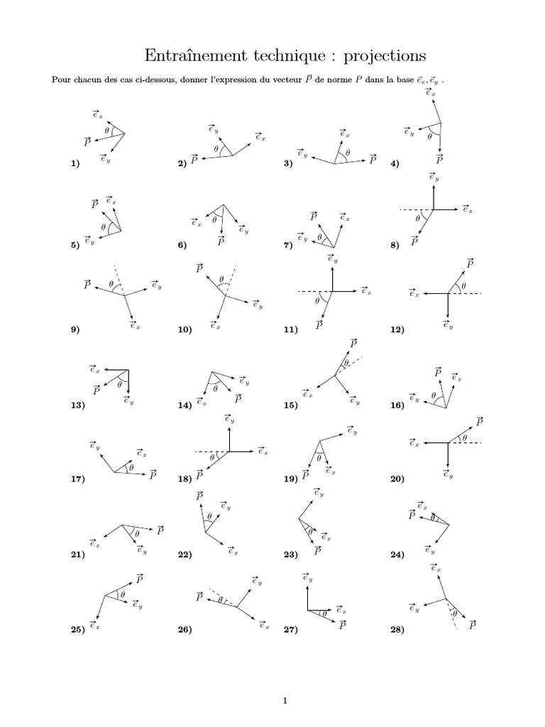 Projections | PDF