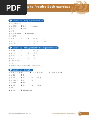28a0e222-0083-4b7c-A94f-f7753bc093e1_Answers Cambridge Checkpoint Mathematics Practicebook 7