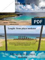 Playa Anakena Disertación de Ingles