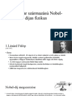 4 Magyar Származású Nobel Díjas Fizikkus