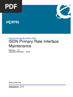 NN43001-717 04.01 Maintenance Performance Managmt PRI MAINT