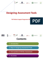 Designing Assessment Tools