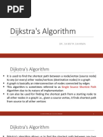 2 Dijkstra's Algorithm