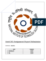 AutoCAD Assignment FINAL Report Submission 