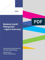 Marka Malopolska Raport PDF