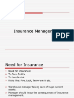 Insurance Management