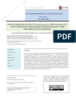 Journal of Experimental Biology and Agricultural Sciences