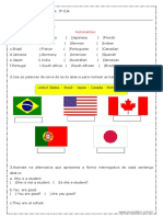 Atividade Inglês para Prática