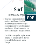 Histórico e cuidados do surfe