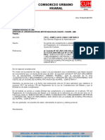 Solicita Dar Cumplimiento a Los Establecido en El Articulo 176 y La Clausula Quinta Del Contrato de Obra