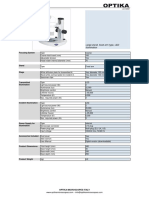 OPTIKA ST-155 Technical Datasheet en