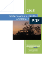 Relatorio Gestao Ambiental IPEN 2015