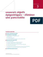 3 - Douleurs Aiguës Épigastriques - Éliminer Une Pancréatite