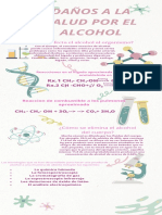 Infografía Reglas de Experimento Química Doodle Ilustrado Verde y Rosa Pastel