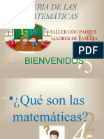 Taller Matemático Con Padres de Familia