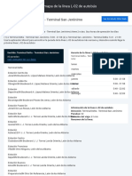 Terminal Delta - Terminal San Jerónimo: Horario y Mapa de La Línea L-02 de Autobús