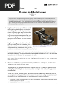 Commonlit Theseus-And-The-Minotaur Student