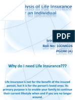 Need Analysis of Life Insurance