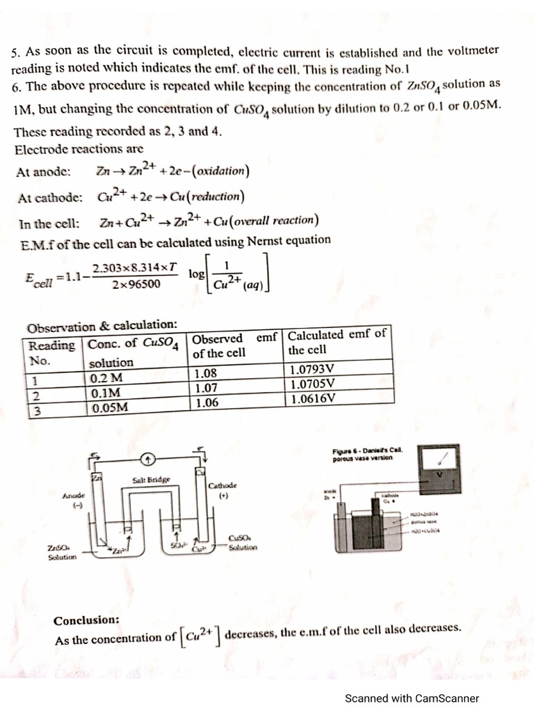 Electro Chemistry 02 Solved Objective Problems Or Pdf