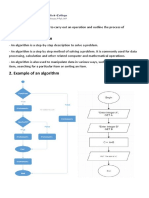 Define basic algorithms and outline the process of programming applications