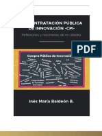 COMPRA PÚBLICA DE INNOVACIÓN CPI Reflexiones y Resúmenes de Mi Catédra