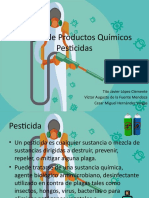 Riesgos de pesticidas: clasificación y efectos