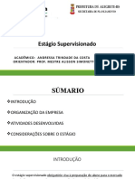 Estágio de engenharia civil na prefeitura de Alegrete