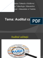 Tema 9 Auditul Calitatii