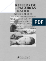 El Reflejo de Las Palabras Abdolah - Kader