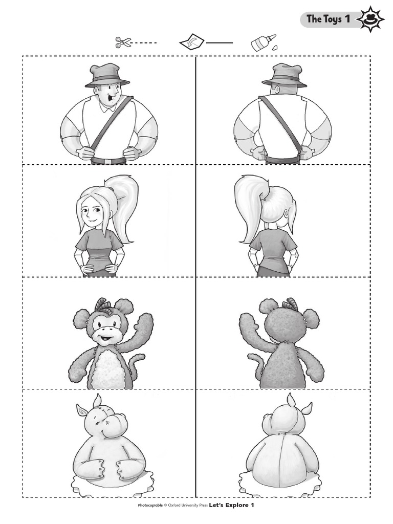 Lets-Explore 1 Story Worksheets SK | PDF