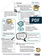 IAD Literature Review Top Tips CC 2019