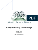 5 Steps To Building A Model Bridge