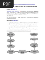 KRA and Performance Management Policy