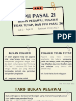 Lab 2 - PPH Pasal 21 Bukan Pegawai, Pegawai Tidak Tetap, Dan PPH Pasal 26