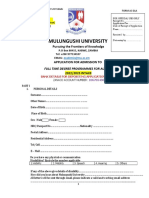 2022-2023 Fulltime Application Form Final