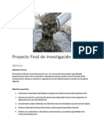 Proyecto Final de Investigación