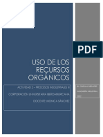 Actividad 2 - Uso de Los Recursos Orgánicos